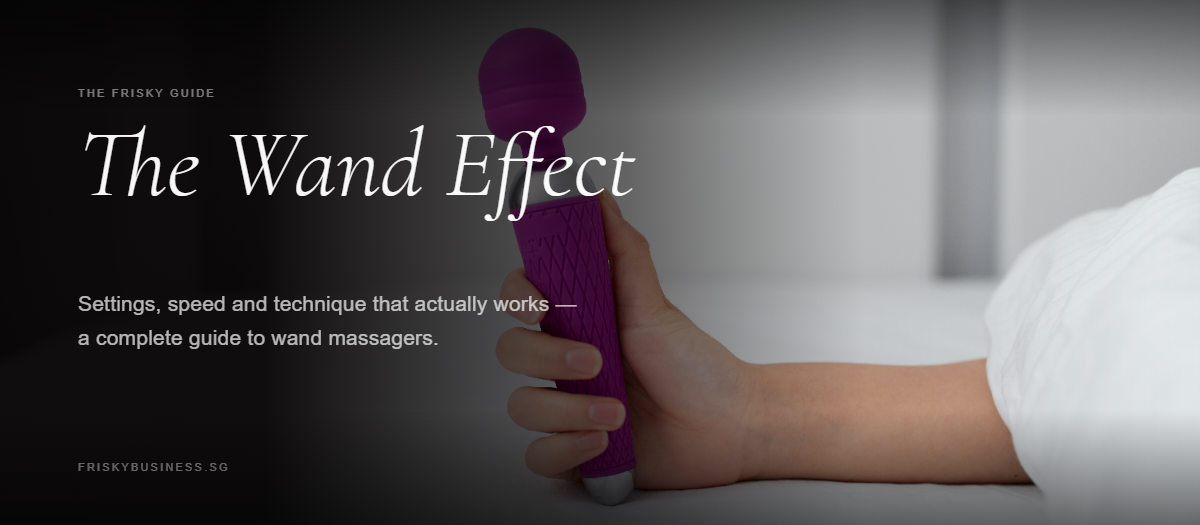 How to Use a Wand Massager: Settings, Speed and Safe Technique