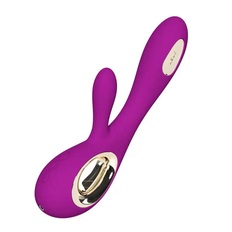 LELO Soraya Wave™ vibrating personal massager multiple intensity settings app controlled interactive patterns ergonomic body deep rose Singapore