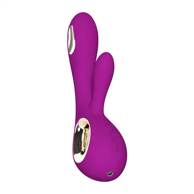 LELO Soraya Wave™ dual stimulation wearable massager flexible design body safe silicone modern aesthetic deep rose Singapore