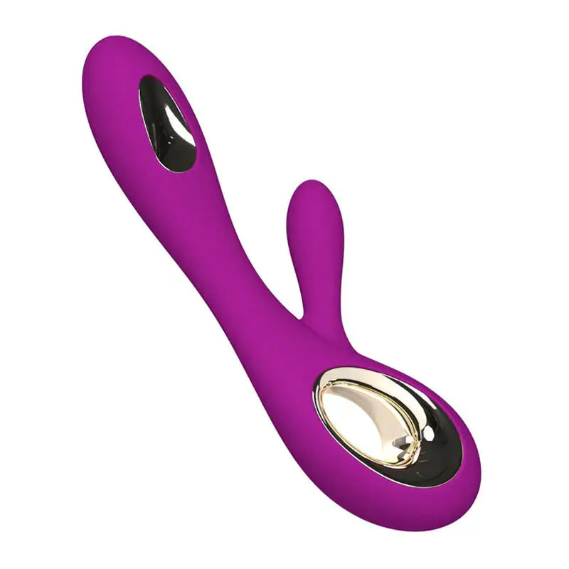 LELO Soraya Wave™ compact wearable massager versatile design portable dual stimulation smooth silicone deep rose Singapore