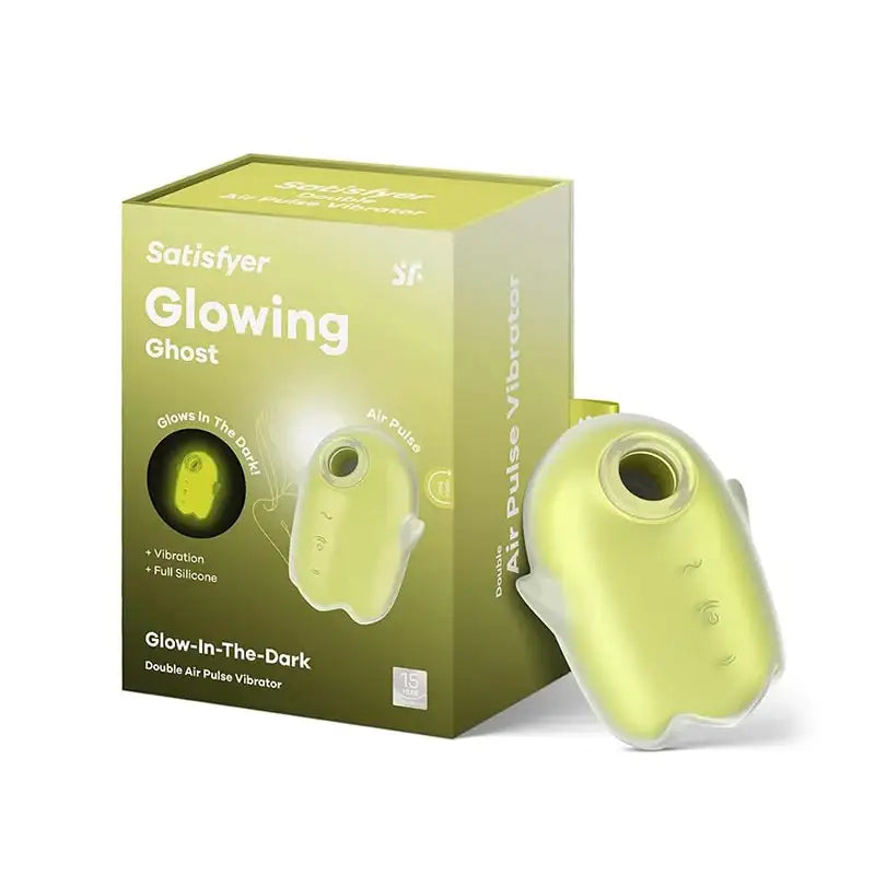 Satisfyer - Glowing Ghost - Yellow - Frisky Business Adult Sex Toys Shop