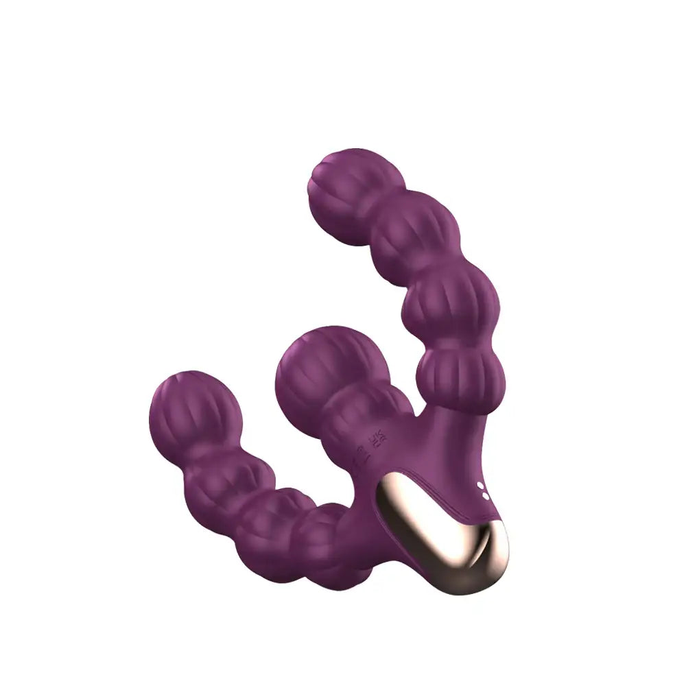 Amanly – Thrusting Dual Dildo Vibrator - Frisky Business Adult Sex Toys Shop