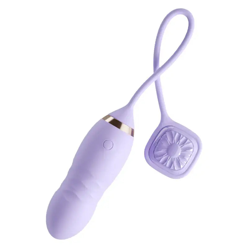 Amethyst Aura - Remote Control Thrusting Egg Vibrator - Frisky Business Adult Sex Toys Shop