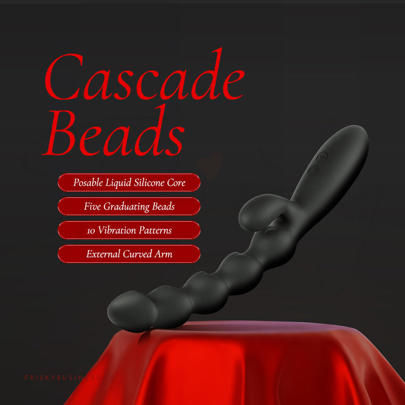 Product name displayed against a dark red background with the wand shown on a pedestal