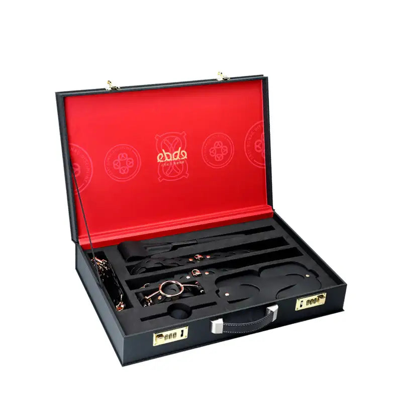 Control Bond - BDSM 9 Pcs Set With Passcode Box - Frisky Business Adult Sex Toys Shop