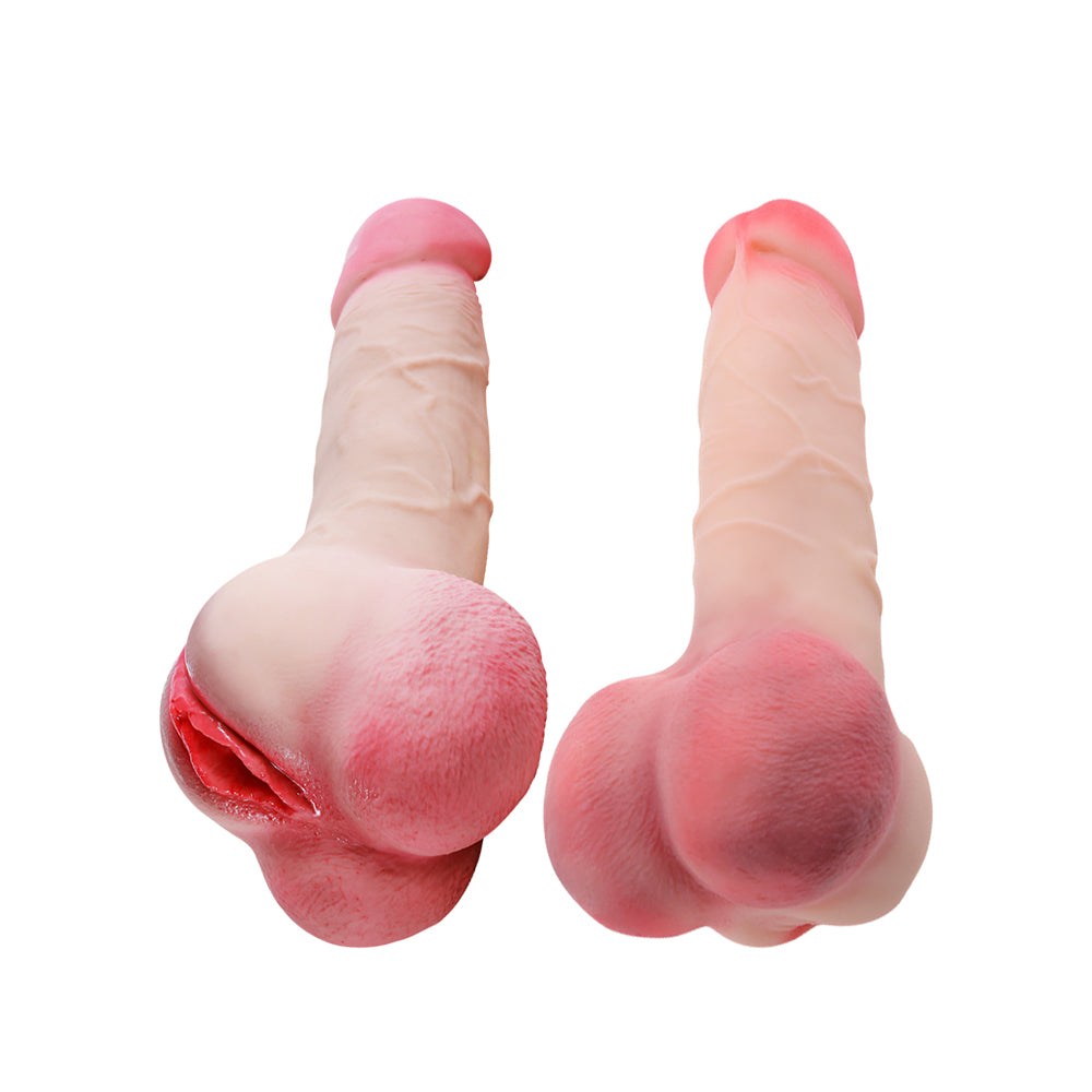 Dual Pleasure - Manual Male Masturbator Dildo