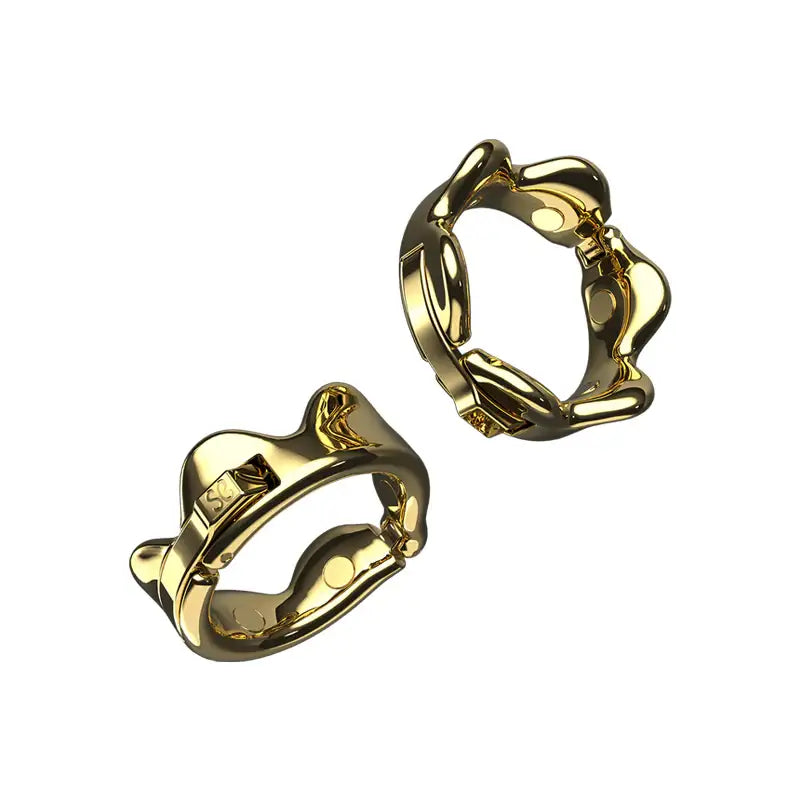 Golden Enthrall - Adjustable Zinc Alloy Cock Ring - Frisky Business Adult Sex Toys Shop