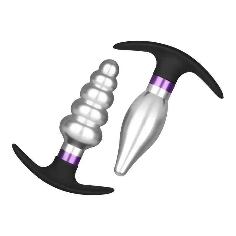 Metallic Moan – Metal Butt Plug - Frisky Business Adult Sex Toys Shop