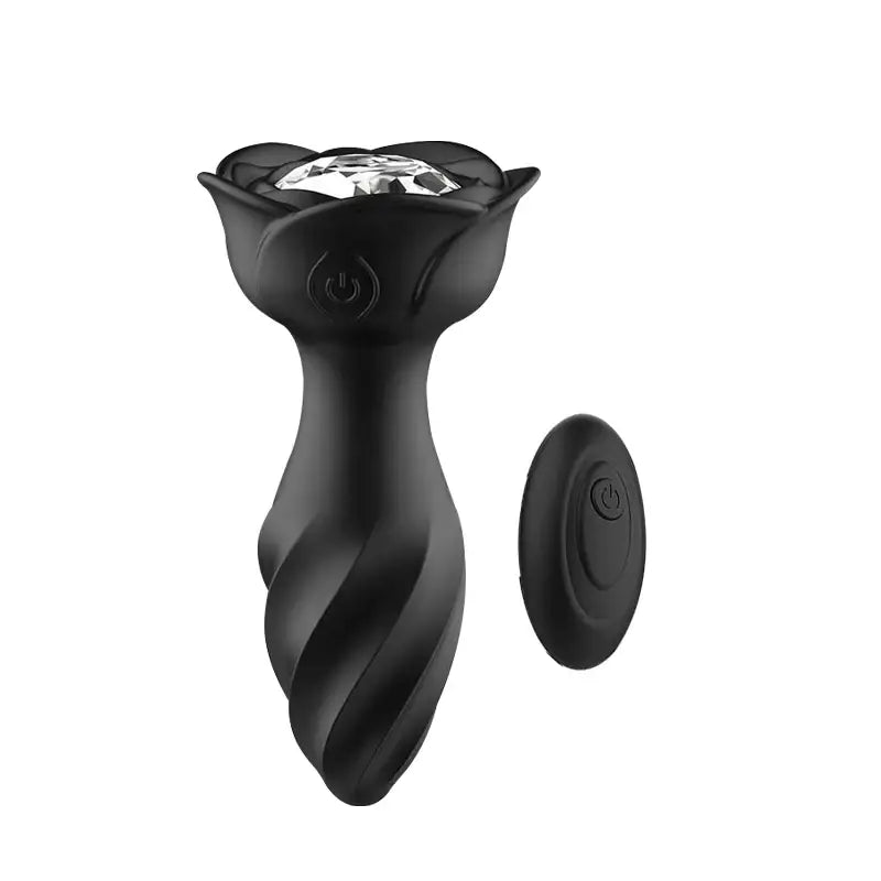 Mid’Blossom Magic - Vibrating Anal Plug with Remote Control - Frisky Business Adult Sex Toys Shop