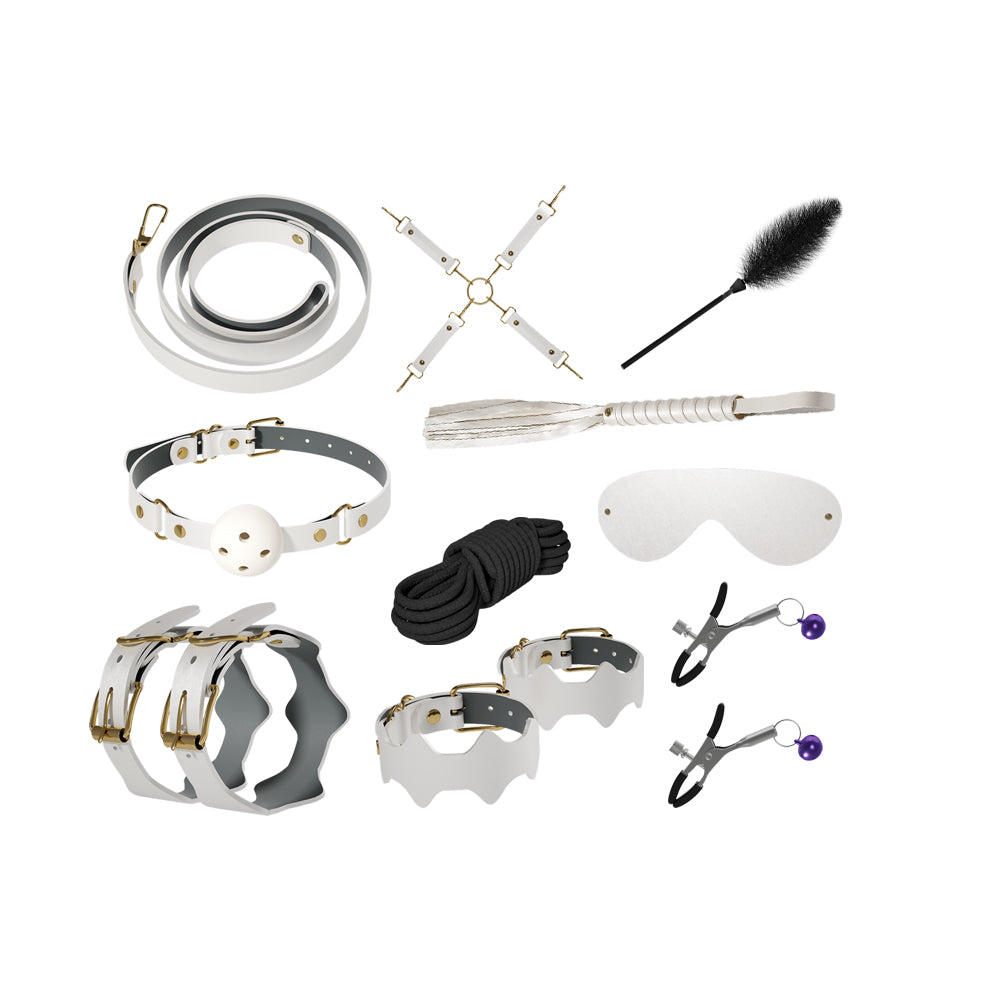 Noir & Innocence - 11 Pcs BDSM Starter Kit