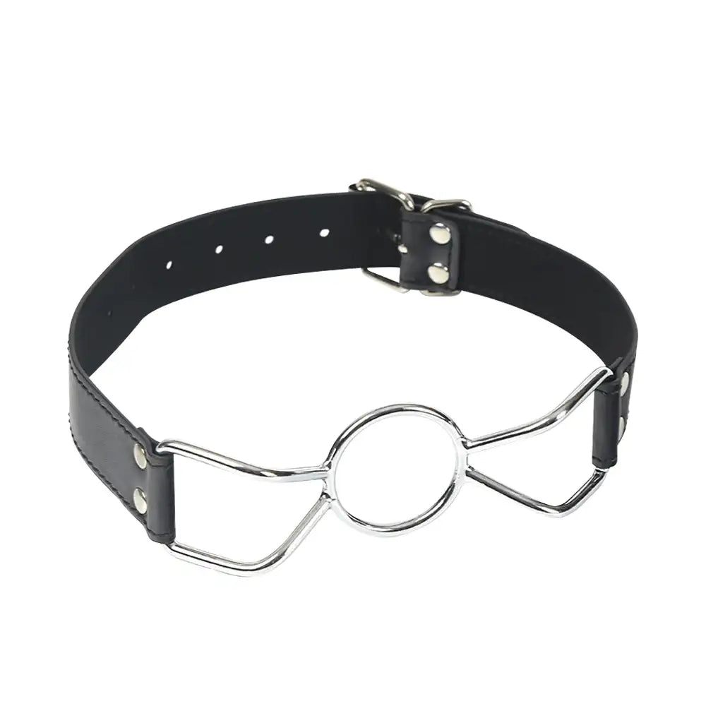 Opulent Captive – BDSM Metal Mouth Gag - Frisky Business Adult Sex Toys Shop