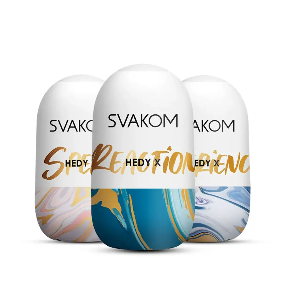 SVAKOM Hedy X – Male Mini Manual Masturbator - Frisky Business Adult Sex Toys Shop
