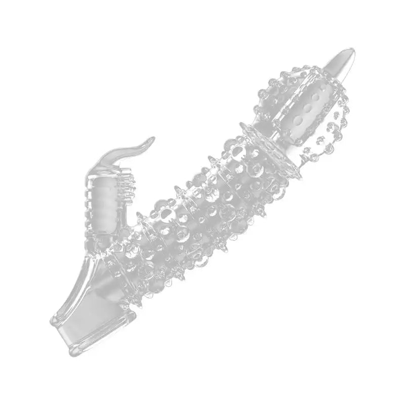 Twin Tremors Tease – Vibrating Penis Sleeve - Frisky Business Adult Sex Toys Shop