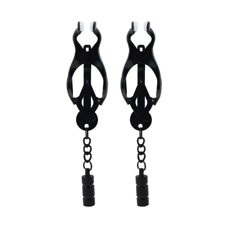 Winged Bliss - Weighed Nipple Butterfly Clamps - Frisky Business Adult Sex Toys Shop