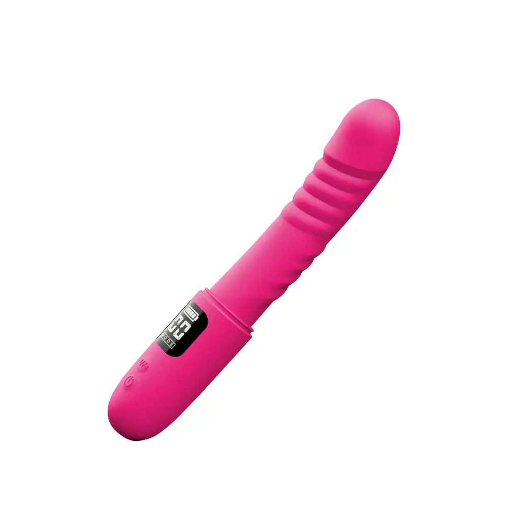 Nobel - Thrusting Vibrator With Speed/Battery Display - Frisky Business Adult Sex Toys Shop