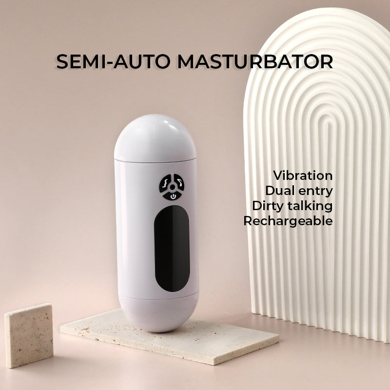 Pleasure Whisper - Dual Entry Masturbator