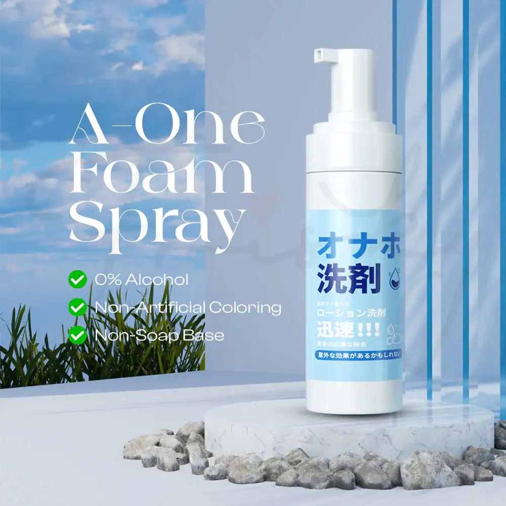 A-One Foam Spray – Adult Sex Toys Sanitizer, Disinfectant 200ml - Frisky Business Adult Sex Toys Shop