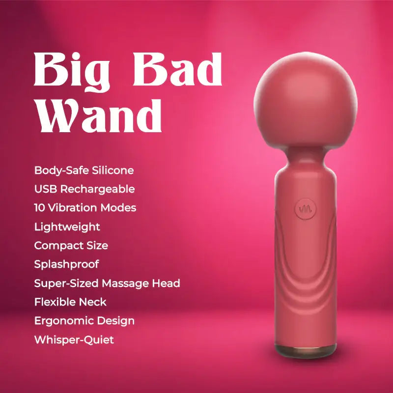 Big Bad - Wand Vibrator - Frisky Business Adult Sex Toys Shop