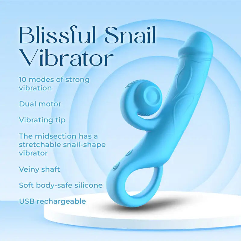 BlissfulSnail Vibrator - Frisky Business Adult Sex Toys Shop