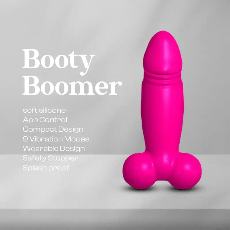 Booty Boomer - Mini Wearable Anal Plug - Frisky Business Adult Sex Toys Shop