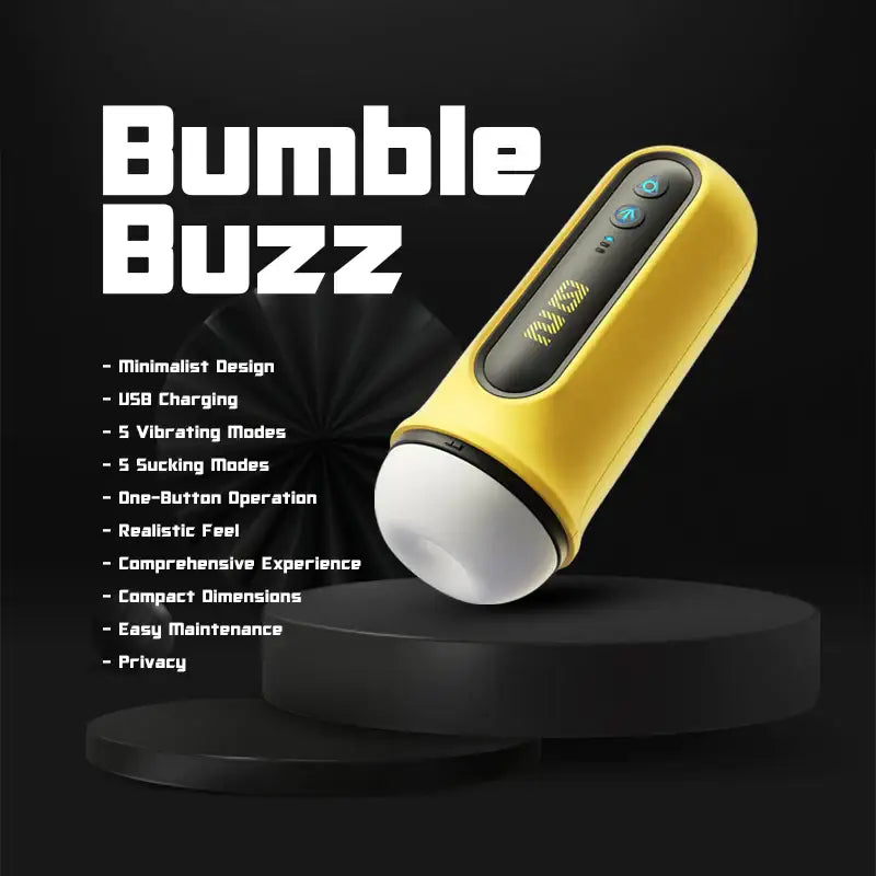 Bumble Buzz - Automatic Man Masturbator - Frisky Business Adult Sex Toys Shop