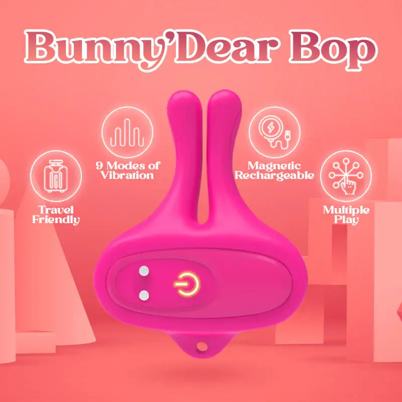 Bunny’Dear Bop - Mini Female Vibrator - Frisky Business Adult Sex Toys Shop