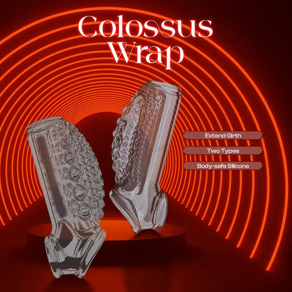 Colossus Wrap – Transparent Penis Sleeve - Frisky Business Adult Sex Toys Shop