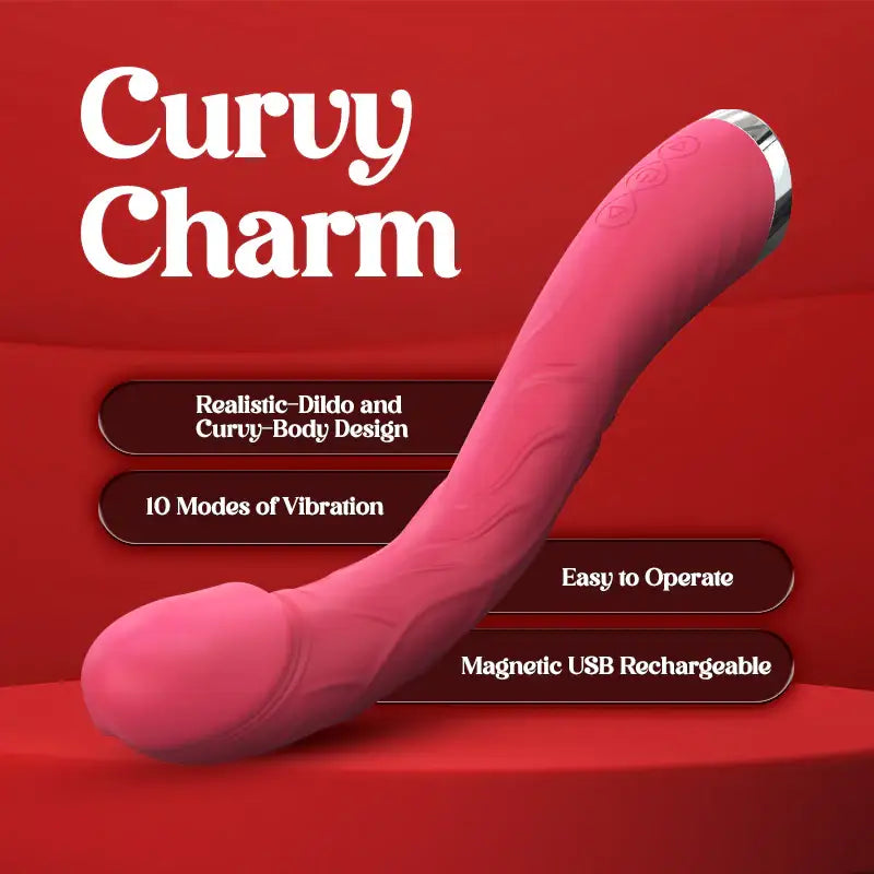 Curvy Charm - Dildo Vibrator - Frisky Business Adult Sex Toys Shop