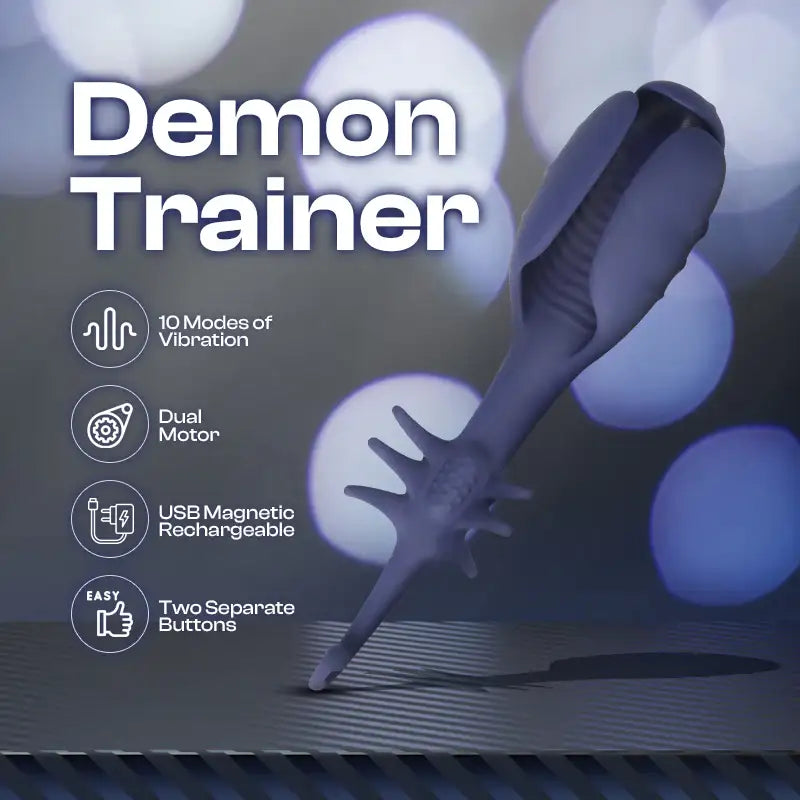 Demon Trainer - Vibrating Penis Trainer - Frisky Business Adult Sex Toys Shop