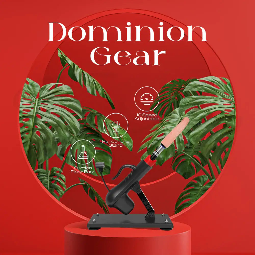 Dominion Gear – 3rd Gen Thrusting Sex Machine Gun - Frisky Business Adult Sex Toys Shop