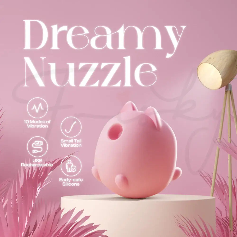 Dreamy Nuzzle – Suction Vibrator - Frisky Business Adult Sex Toys Shop