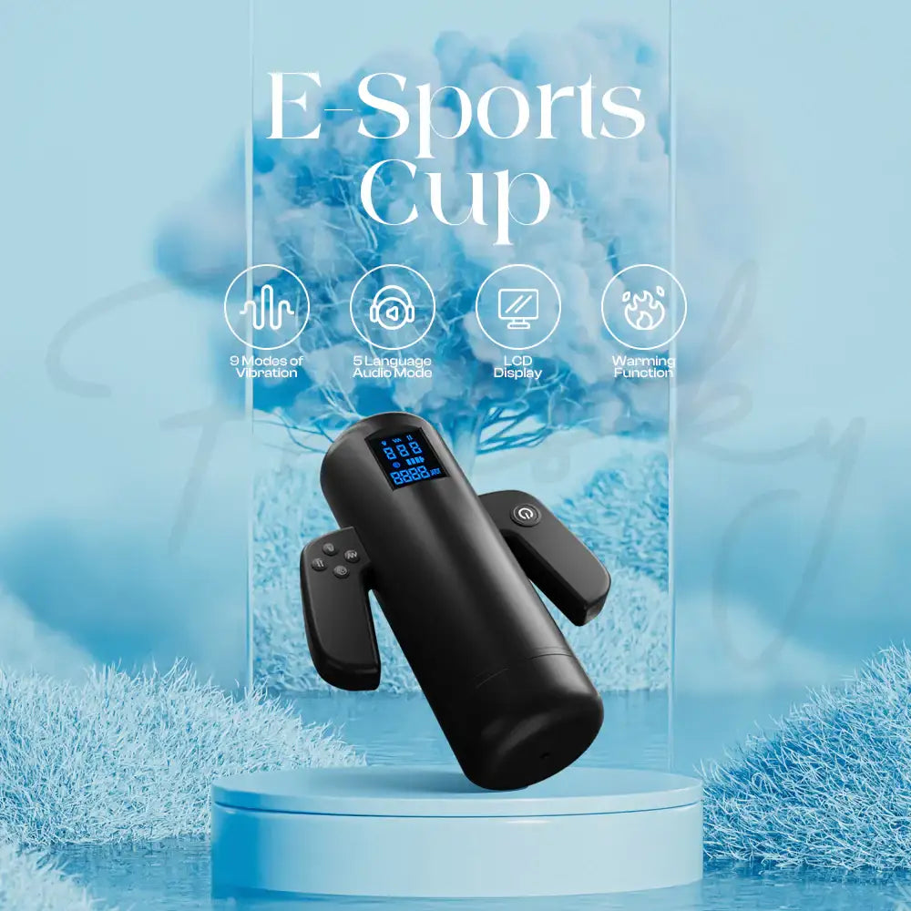 E-Sports Cup - Automatic Thrusting, Suction Masturbator - Frisky Business Adult Sex Toys Shop