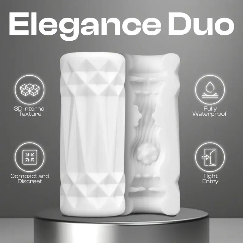 Elegance Duo - Manual Male Masturbator - Frisky Business Adult Sex Toys Shop