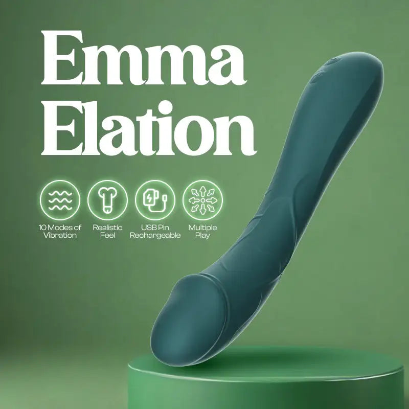 Emma Elation - Dildo-Shaped Female G-Spot Vibrator - Frisky Business Adult Sex Toys Shop