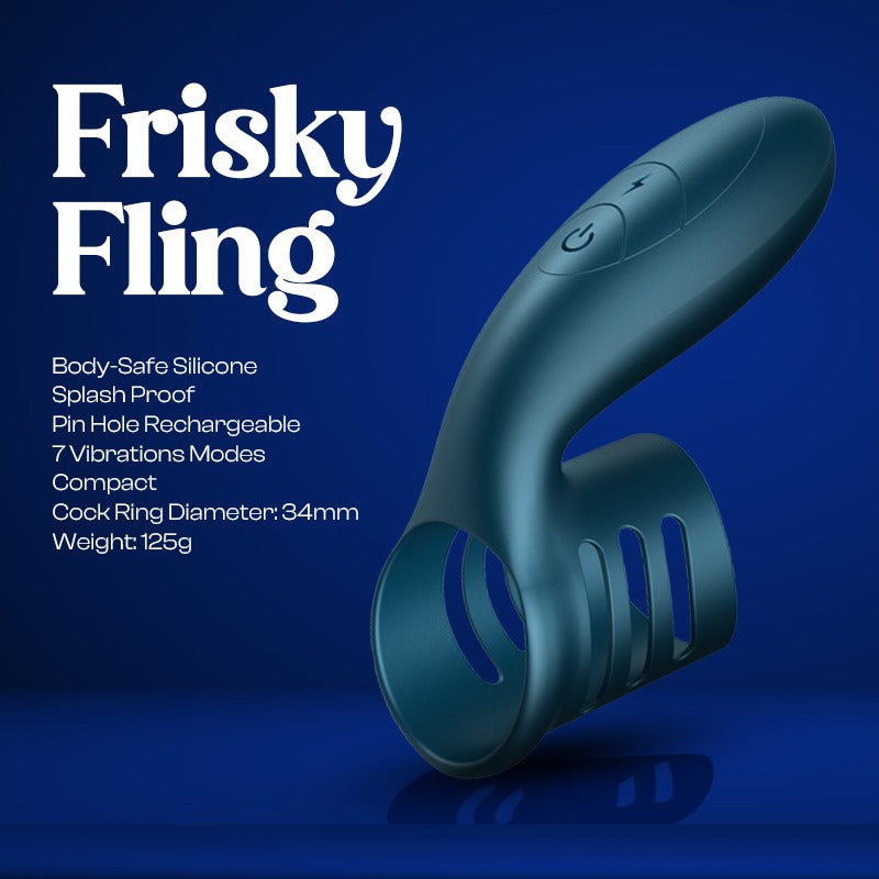 Frisky Fling – Vibrating Cock Ring