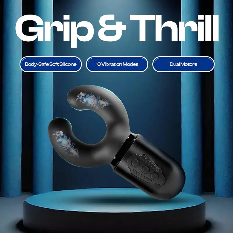 Grip & Thrill – Vibrating Massager - Frisky Business Adult Sex Toys Shop