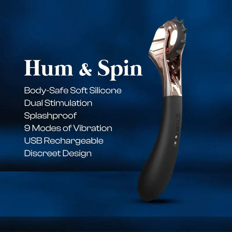Hum & Spin – BDSM Vibrating Pinwheels - Frisky Business Adult Sex Toys Shop