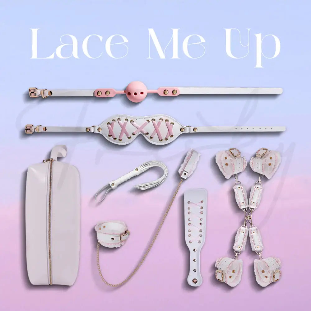 Lace Me Up - 10 Pcs BDSM Starter Kit - Frisky Business Adult Sex Toys Shop