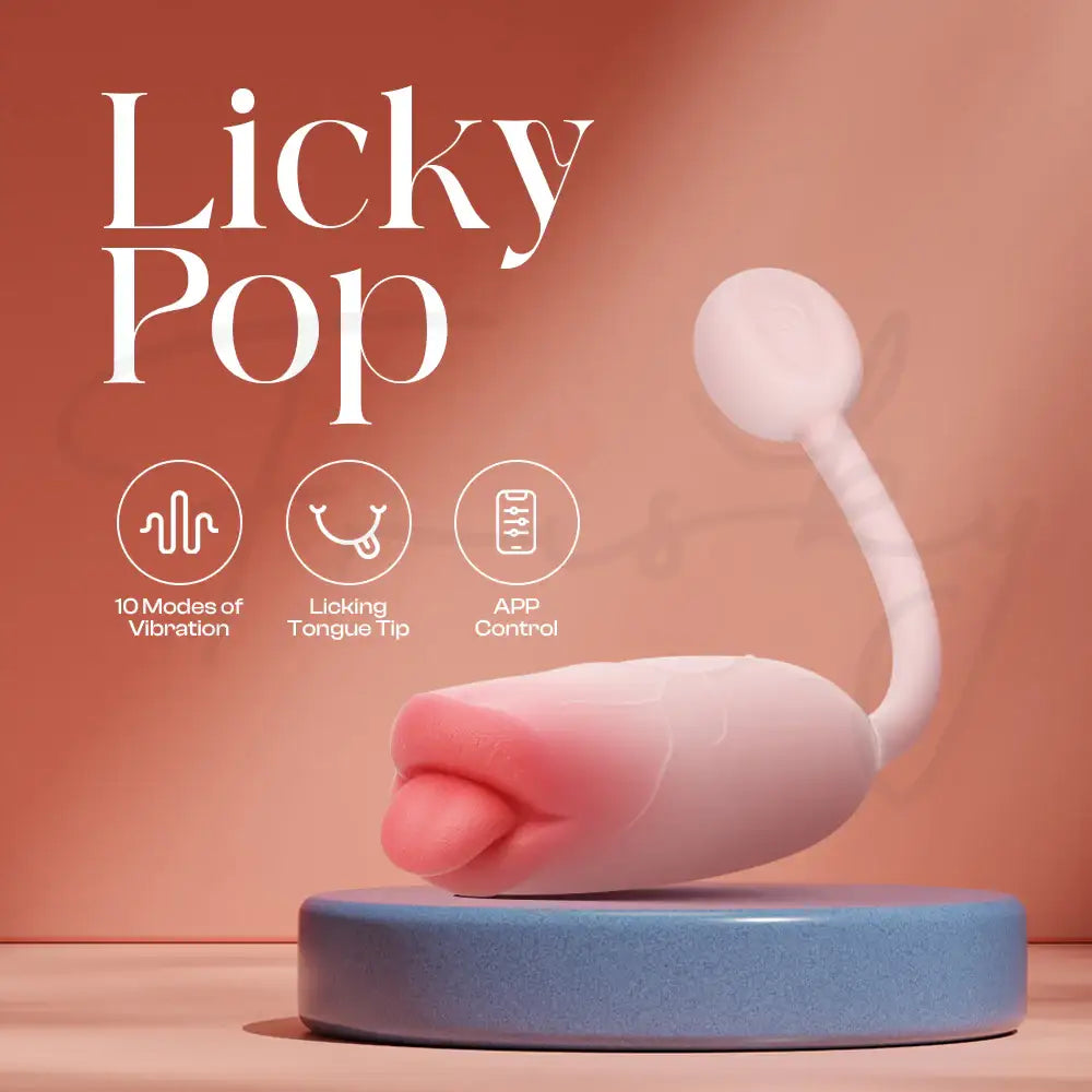 LickyPop – APP Control Wearable Egg Vibrator - Frisky Business Adult Sex Toys Shop
