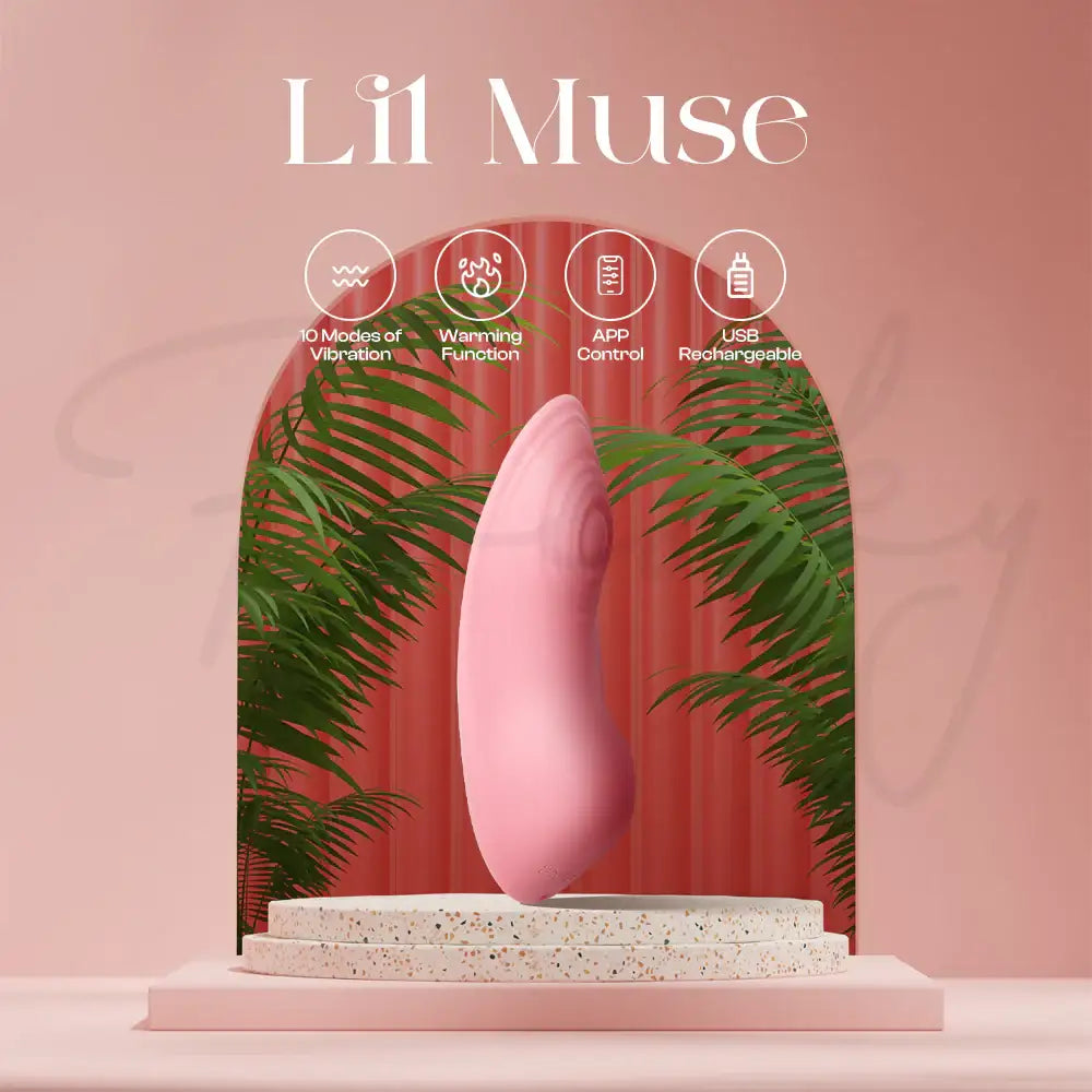 Lil Muse - APP Control Mini Wearable Vibrator - Frisky Business Adult Sex Toys Shop