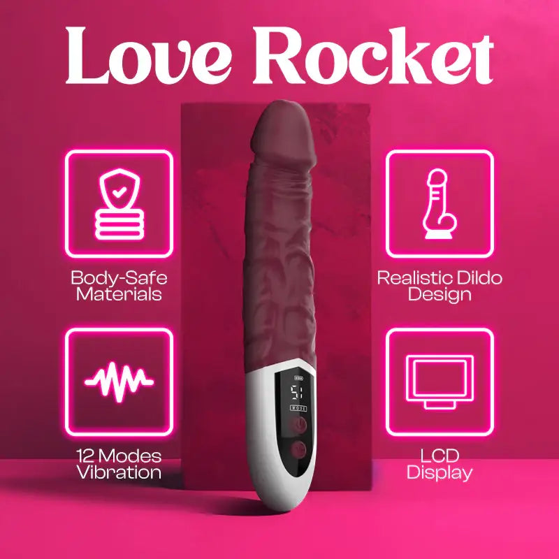 Love Rocket – G Spot Vibrator - Frisky Business Adult Sex Toys Shop
