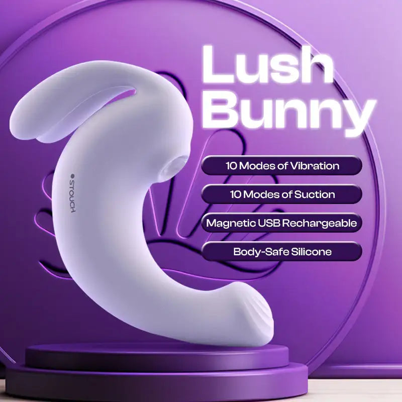 Lush Bunny - Female Wearable APP Control Rabbit Suction Vibrator - Frisky Business Adult Sex Toys Shop