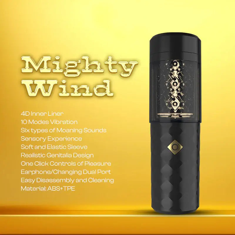Mighty Wind- Automatic Masturbator - Frisky Business Adult Sex Toys Shop