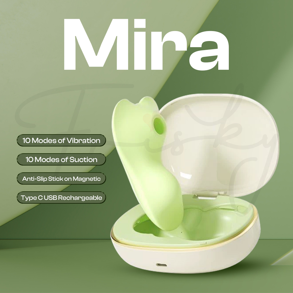 Mira - Magnetic Wearable APP Control Suction Vibrator With Casing, Adult Female Rechargeable Sex Toys