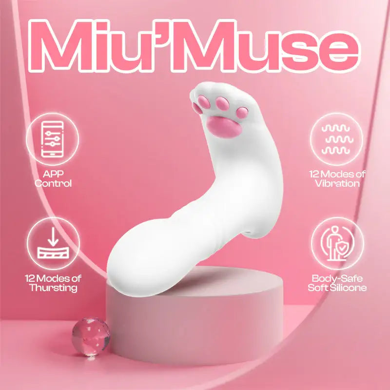 Miu’Muse - APP Control Thrusting Wearable Vibrator - Frisky Business Adult Sex Toys Shop