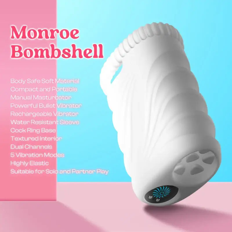 Monroe Bombshell - Three-in-one Masturbator - Frisky Business Adult Sex Toys Shop