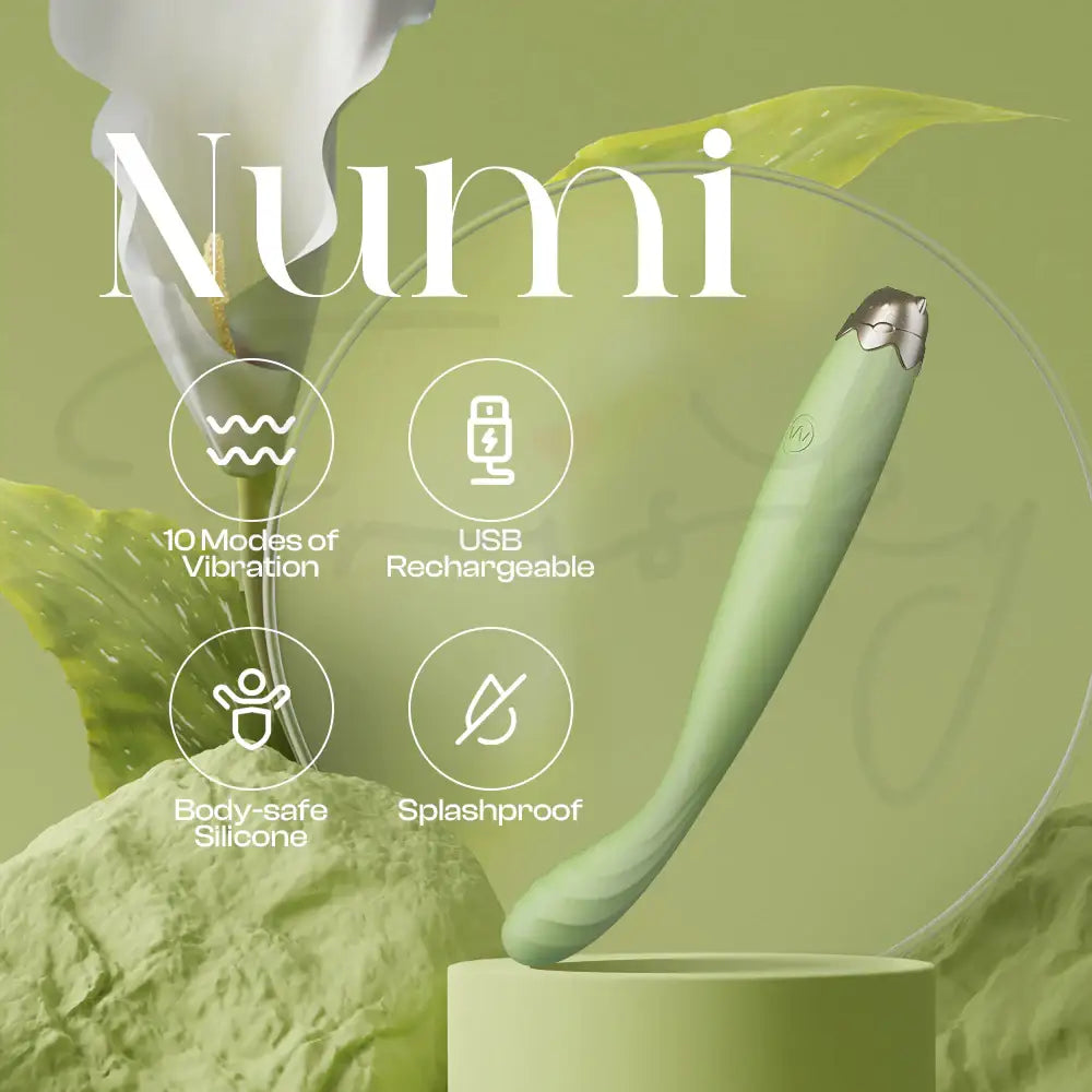 Numi – Arched Flexible Petite G Spot Vibrator - Frisky Business Adult Sex Toys Shop