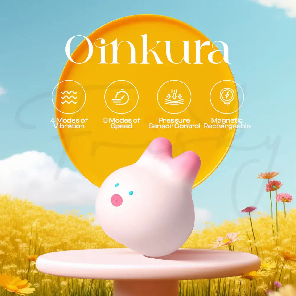Oinkura – Pressure Sensor Vibrator - Frisky Business Adult Sex Toys Shop