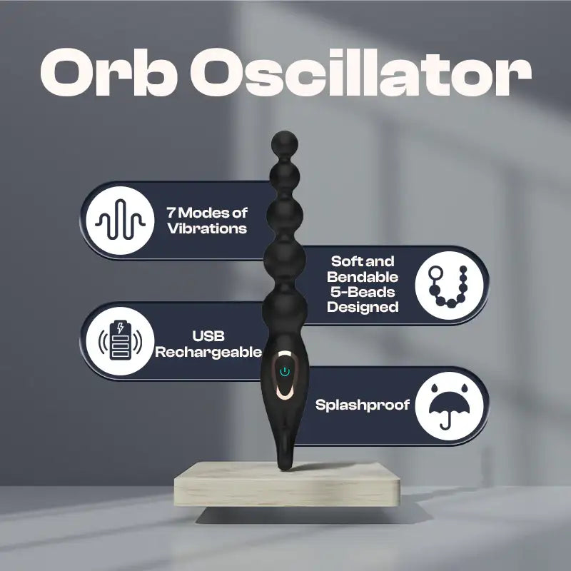 Orb Oscillator – Anal Baton Vibrator - Frisky Business Adult Sex Toys Shop