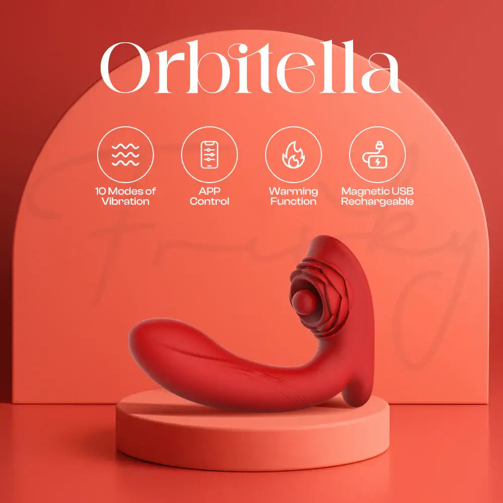 Orbitella - App Control Rotating Ball Clit Massage Wearable Vibrator - Frisky Business Adult Sex Toys Shop